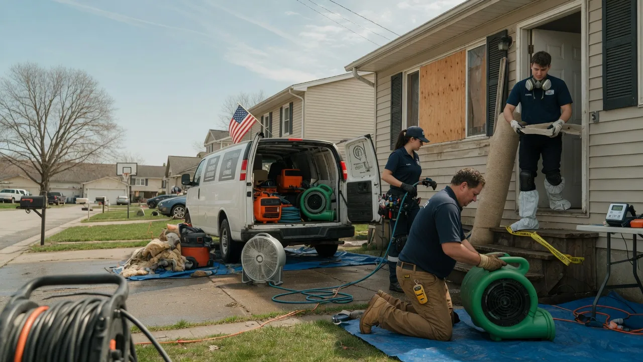 Water Damage Restoration in Meeker, OK near me